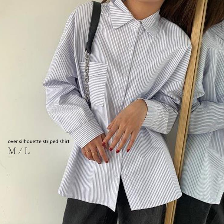 トップス シャツ ストライプ[品番：ZI000009229]｜IRADOWL（アイラ