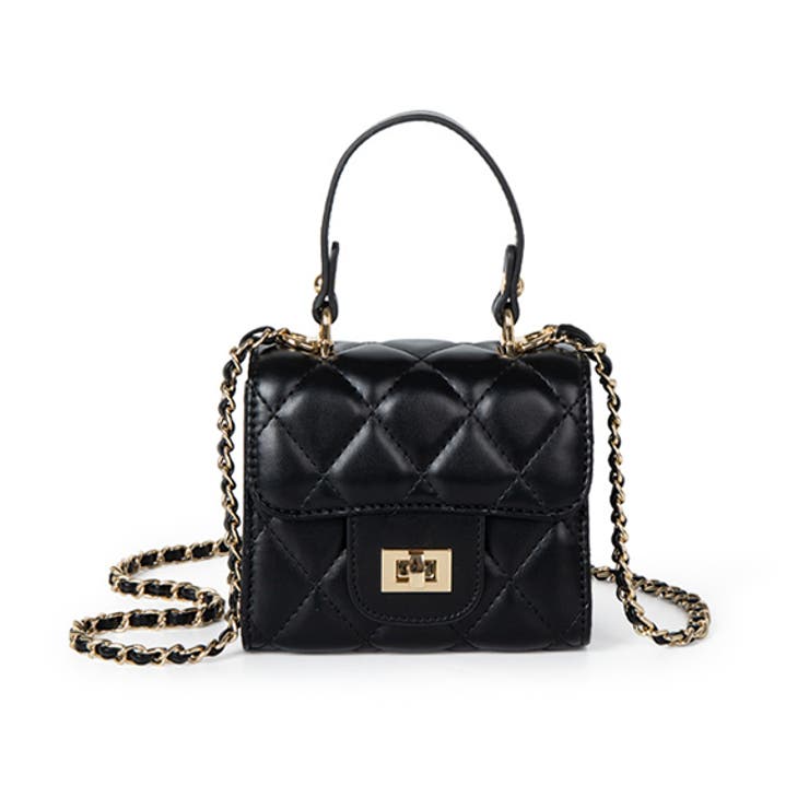 限定❤ 非売品 ❤ノ ブラック キルティングミニバッグ 早い者勝ち！ ヴィータフェリーチェ VitaFelice キルティングバッグ 通勤通学バッグ