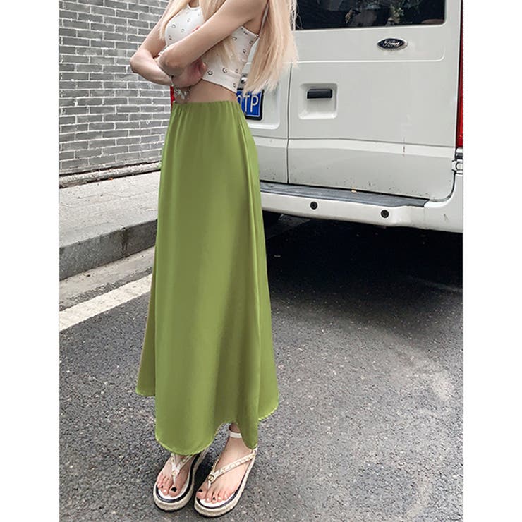 茉莉☆*:.【新品】.。.:*☆ コシラエル ❤︎ レインスカート スカート Aライン ミディ丈[品番：ZI000009562]｜IRADOWL