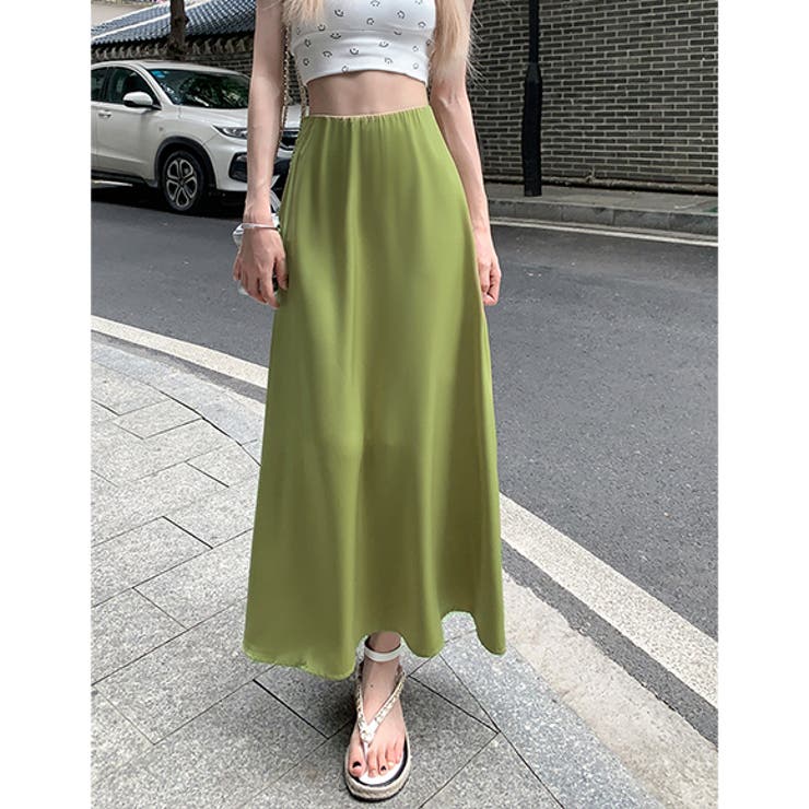 スカート Aライン ミディ丈 | IRADOWL | 詳細画像9 