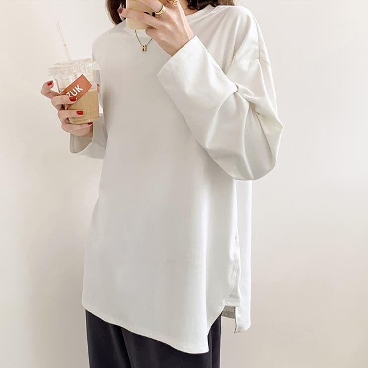 トップス ロングTシャツ ロンT[品番：ZI000009810]｜IRADOWL