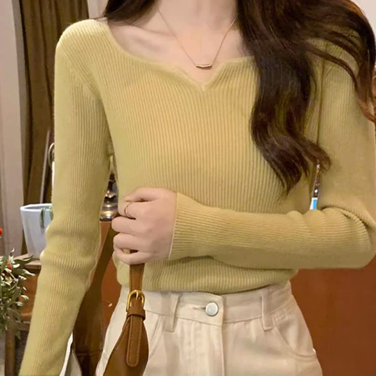 トップス ニット リブ | IRADOWL | 詳細画像18 