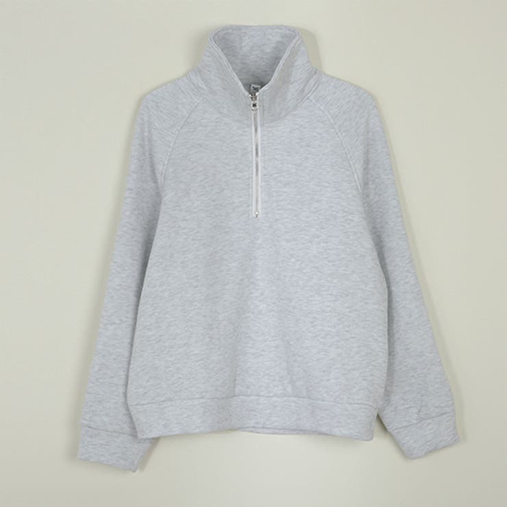トップス ジップ ハーフジップ[品番：ZI000009887]｜IRADOWL