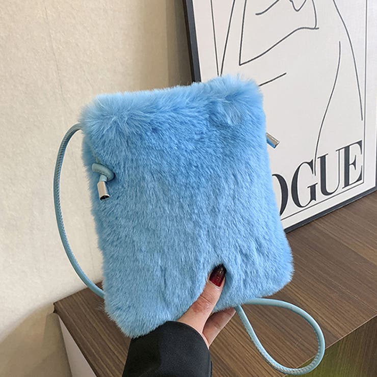 バッグ ファー スクエア[品番：ZI000009855]｜IRADOWL（アイラドール