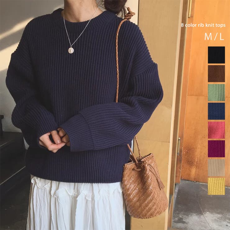 トップス ニット ニットトップス | IRADOWL | 詳細画像1 