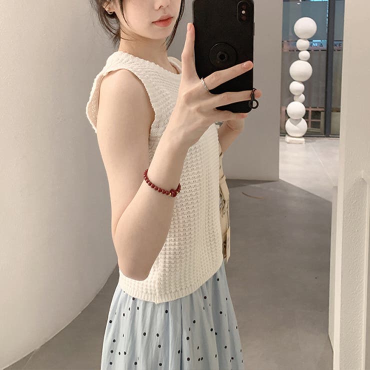 ★eessay★MOUSSE MOCK NECK TOP-LIGHT GOLD★正規品韓国送料込 楽天市場】ニット トップス メッシュ 透かし編み レイヤード