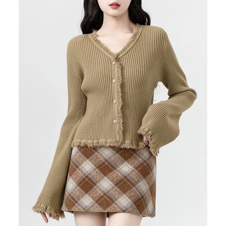 トップス ニット カーディガン | IRADOWL | 詳細画像1 