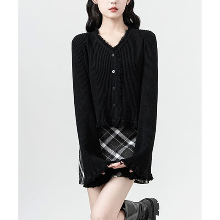 トップス ニット カーディガン | IRADOWL | 詳細画像4 