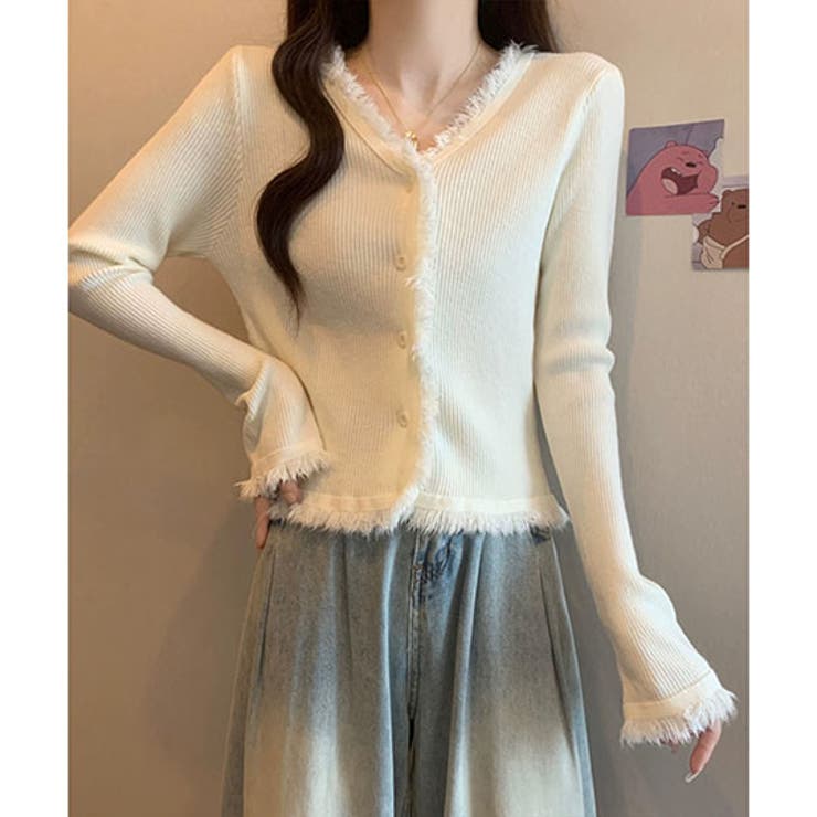 トップス ニット カーディガン | IRADOWL | 詳細画像21 