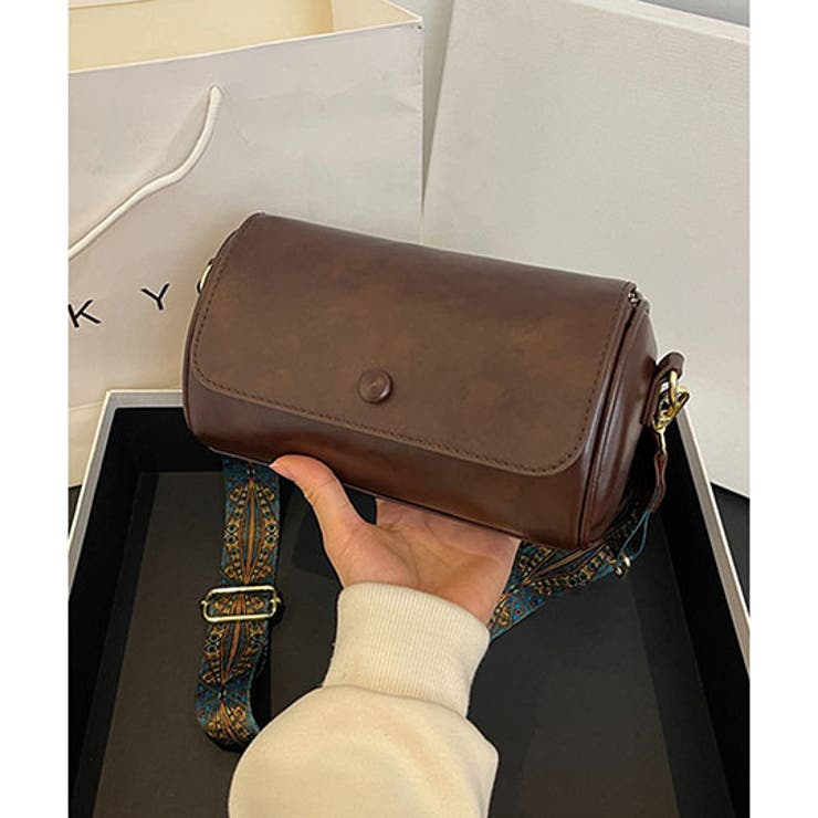 バッグ 筒型 筒型ショルダーバッグ[品番：ZI000010190]｜IRADOWL