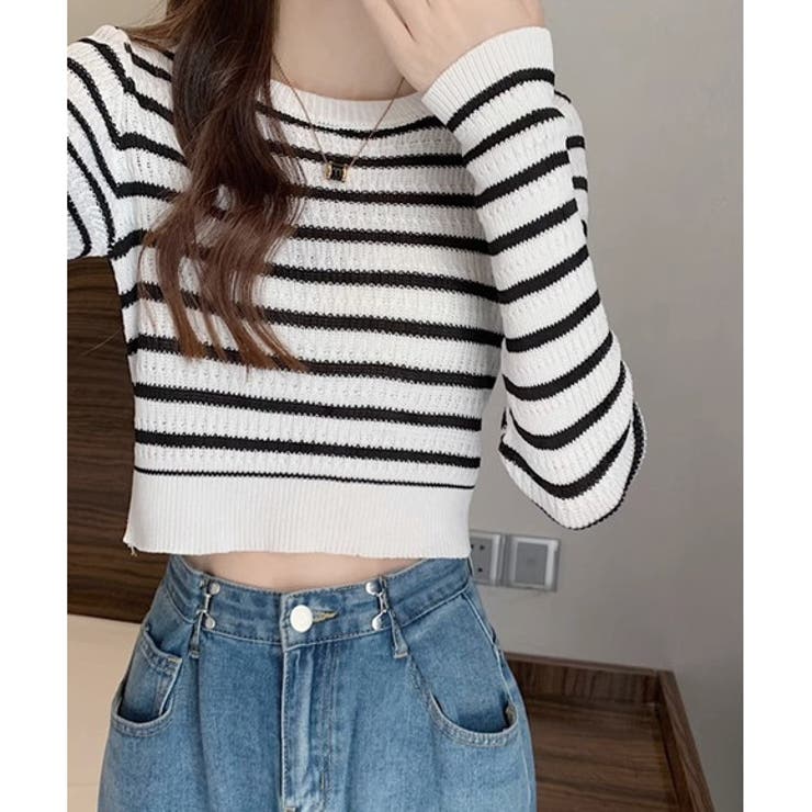 トップス ニット ニットトップス | IRADOWL | 詳細画像9 