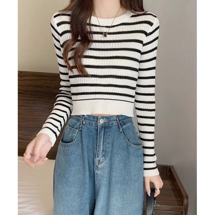 トップス ニット ニットトップス | IRADOWL | 詳細画像8 