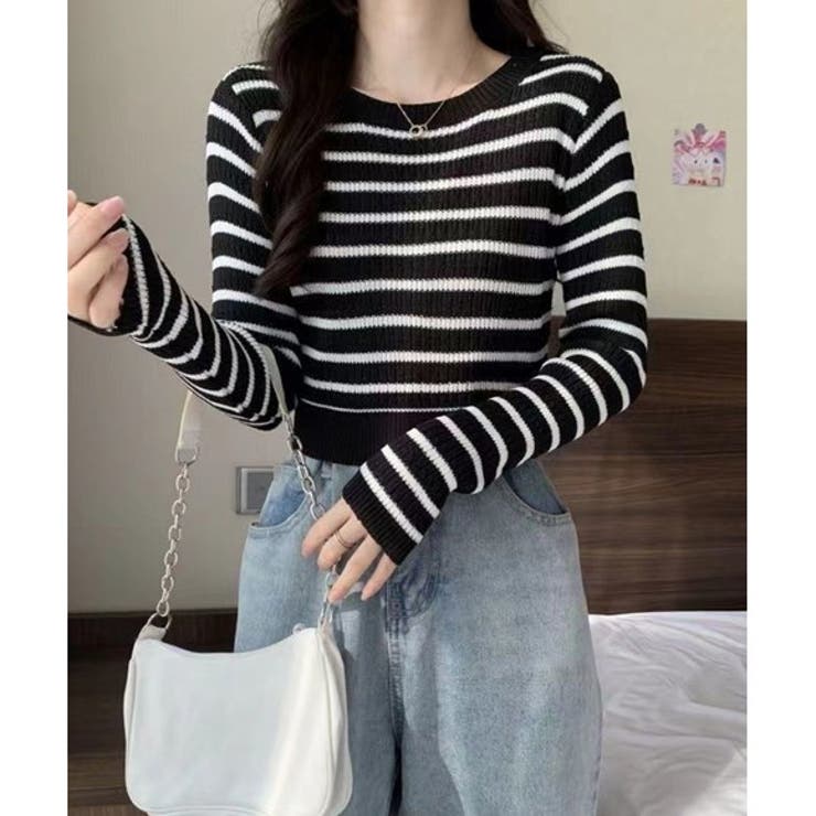 トップス ニット ニットトップス | IRADOWL | 詳細画像6 