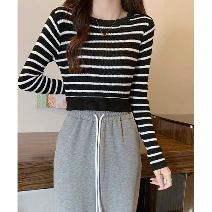 トップス ニット ニットトップス | IRADOWL | 詳細画像4 