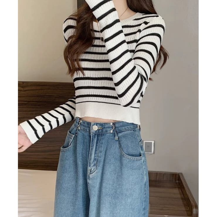 ホワイト | トップス ニット ニットトップス | IRADOWL