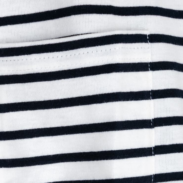 クルーネック フレンチスリーブシンプル ポケット | Frenchic | 詳細画像4 