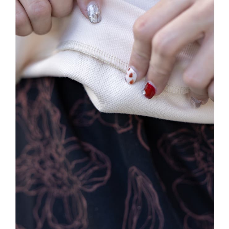 袖あき メッシュレイヤード プルオーバー | Frenchic | 詳細画像16 