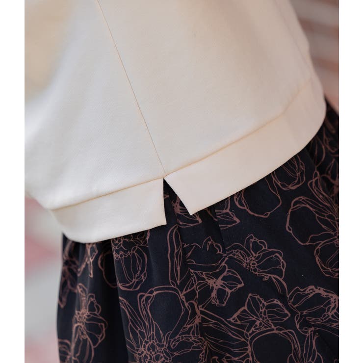 袖あき メッシュレイヤード プルオーバー | Frenchic | 詳細画像17 