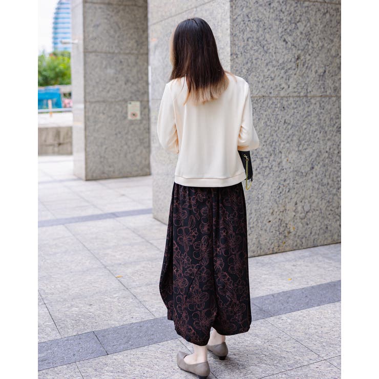 袖あき メッシュレイヤード プルオーバー | Frenchic | 詳細画像9 