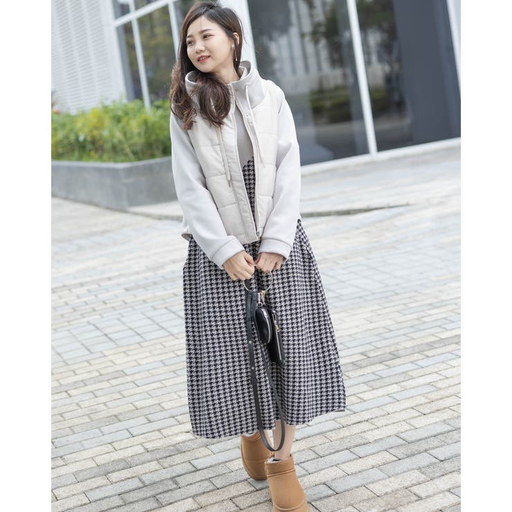 フード付き中わたアウター | Frenchic | 詳細画像11 