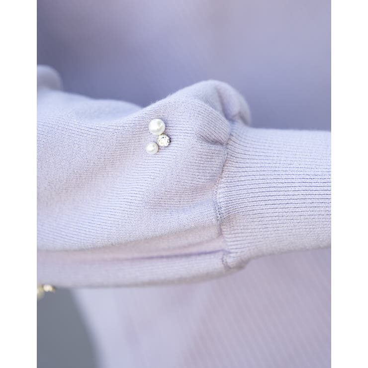 袖パールボリュームニット | Frenchic | 詳細画像11 