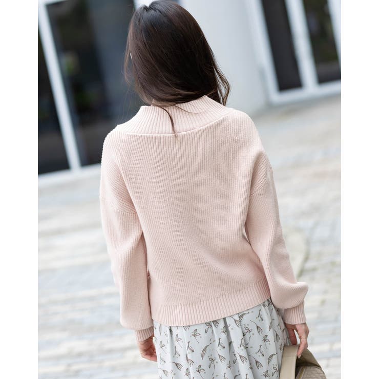 刺繍フラワーニット | Frenchic | 詳細画像7 