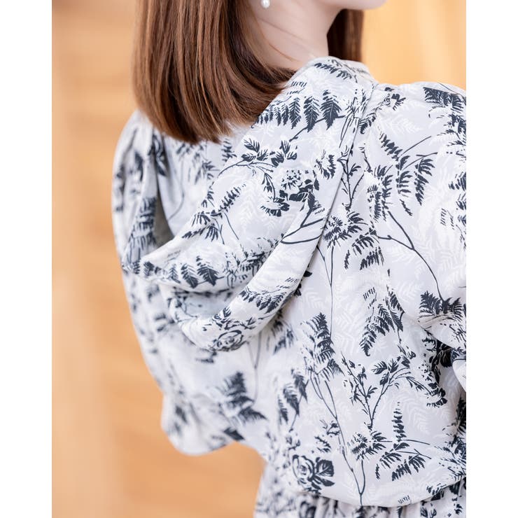 フード付きシフォンワンピ | Frenchic | 詳細画像12 