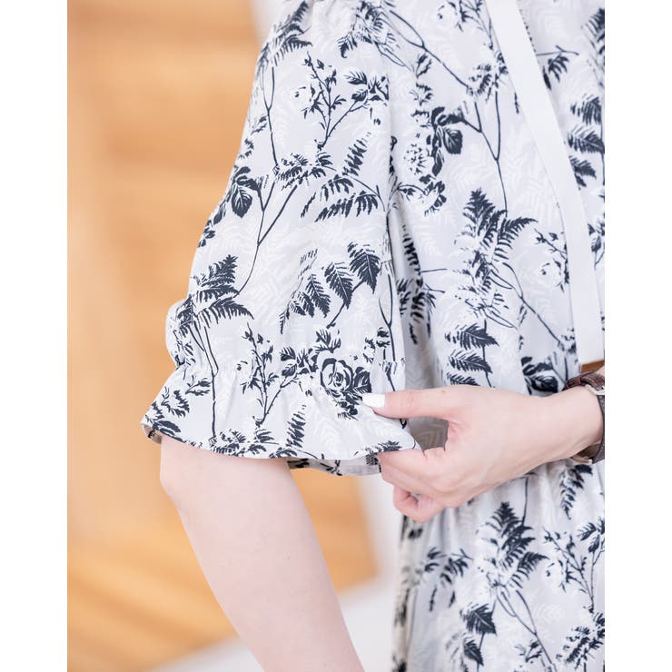 フード付きシフォンワンピ | Frenchic | 詳細画像14 