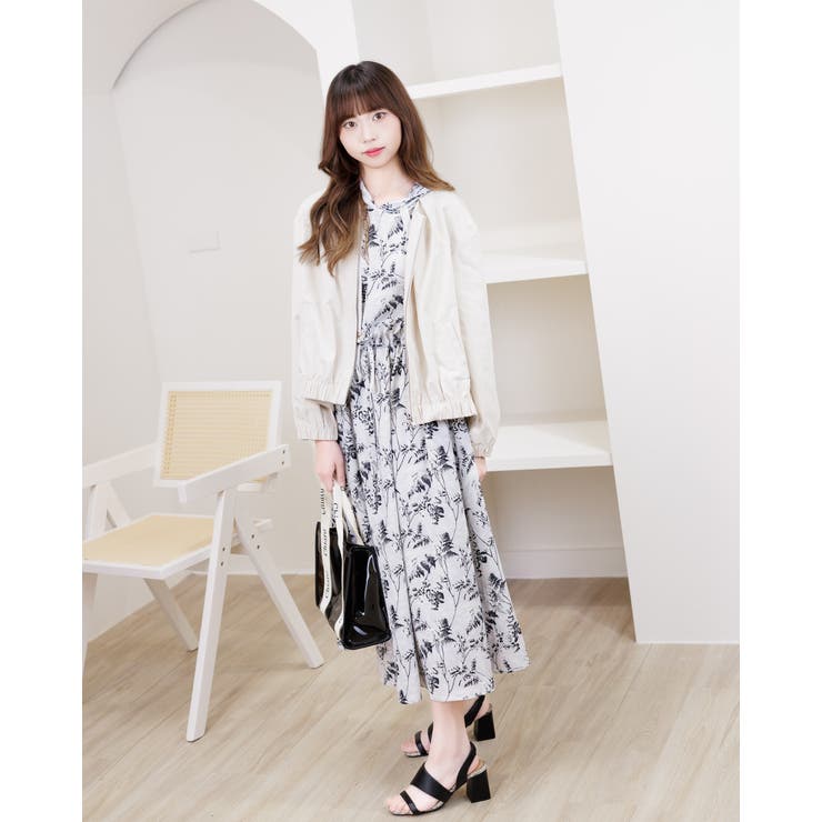 フード付きシフォンワンピ | Frenchic | 詳細画像8 