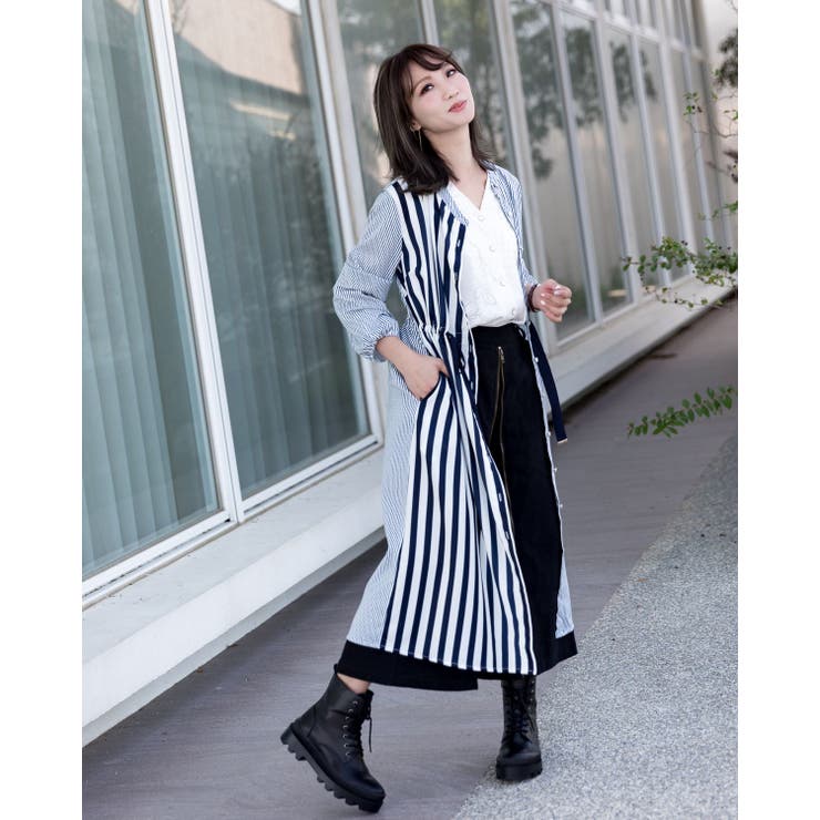 刺繍フロントZIPパンツ | Frenchic | 詳細画像4 