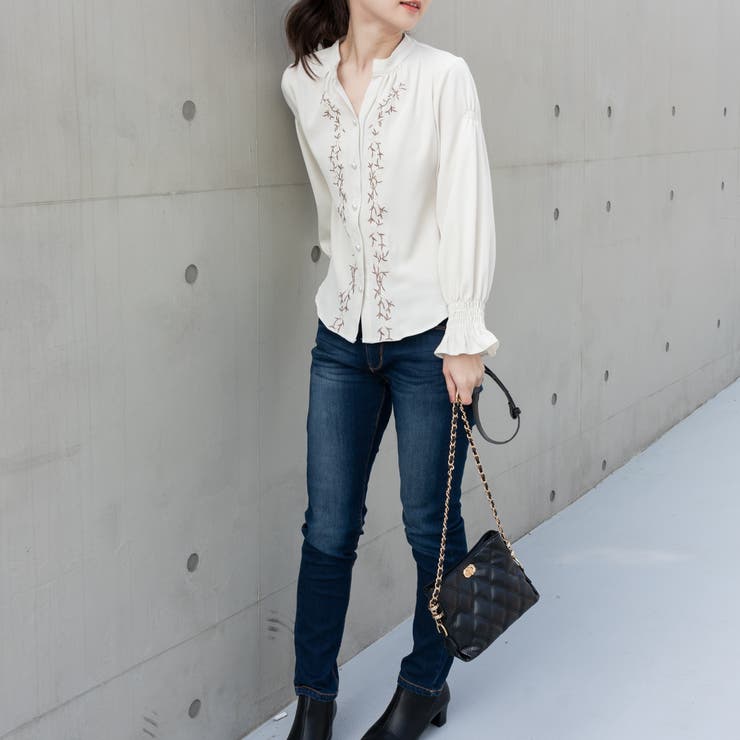 刺繍カーデトップス | Frenchic | 詳細画像10 