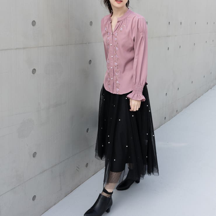 刺繍カーデトップス | Frenchic | 詳細画像13 