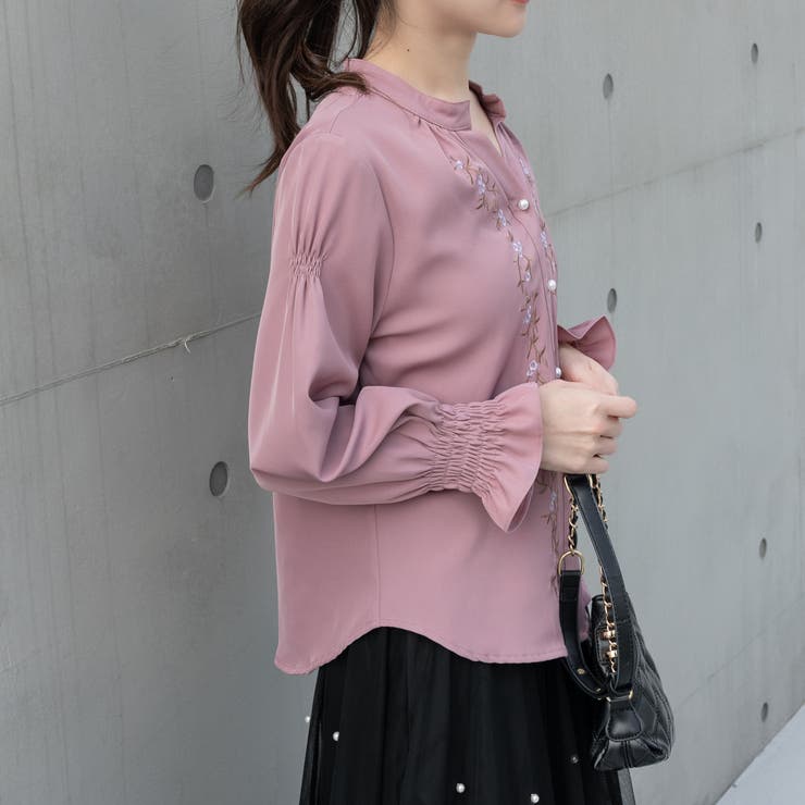 刺繍カーデトップス | Frenchic | 詳細画像6 