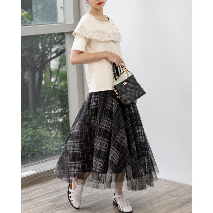 サイドボタン刺繍プルオーバー | Frenchic | 詳細画像10 