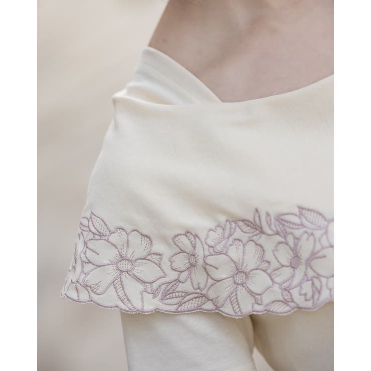 サイドボタン刺繍プルオーバー | Frenchic | 詳細画像11 