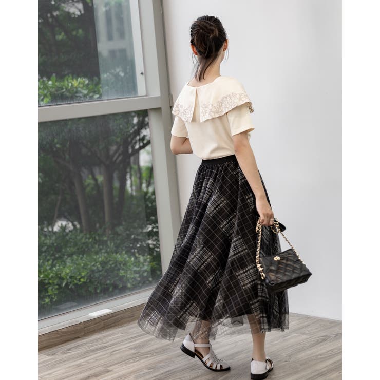 サイドボタン刺繍プルオーバー | Frenchic | 詳細画像7 