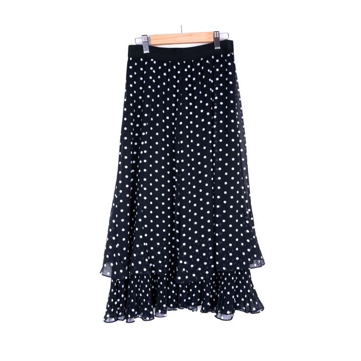 Reneルネ【新品】春夏今期ドット柄ロングスカート Reneルネ【新品】春夏今期ドット柄ロングスカート