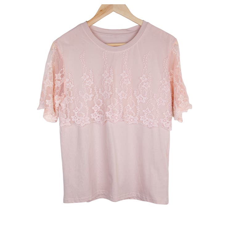 レースコンビTシャツ レーディス トップス | Frenchic | 詳細画像10 