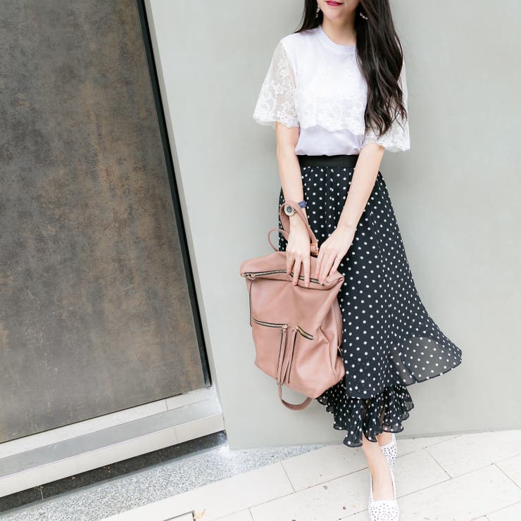 レースコンビTシャツ レーディス トップス | Frenchic | 詳細画像3 