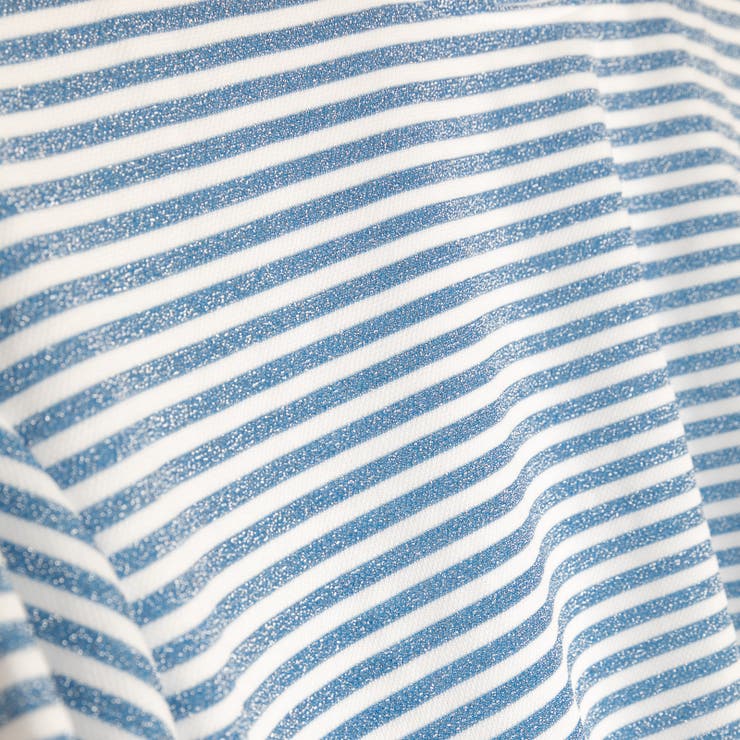 キラキララメボーダーTシャツ レーディス 半袖 | Frenchic | 詳細画像11 