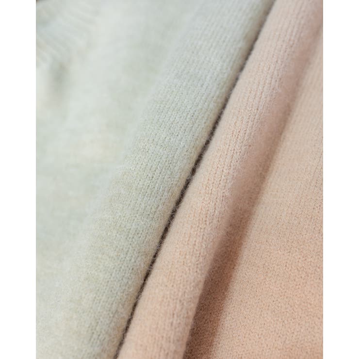 ショート丈 Vネック ケーブルニット | Frenchic | 詳細画像13 