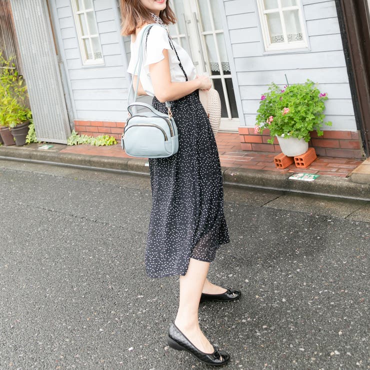 ドット柄サロペットワイドパンツ レーディス パンツ | Frenchic | 詳細画像16 