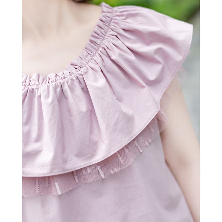 2WAYフリルオーバーデザイントップス | Frenchic | 詳細画像13 