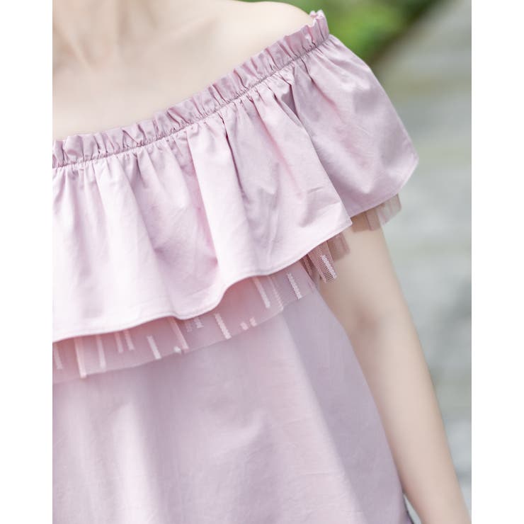 2WAYフリルオーバーデザイントップス | Frenchic | 詳細画像15 