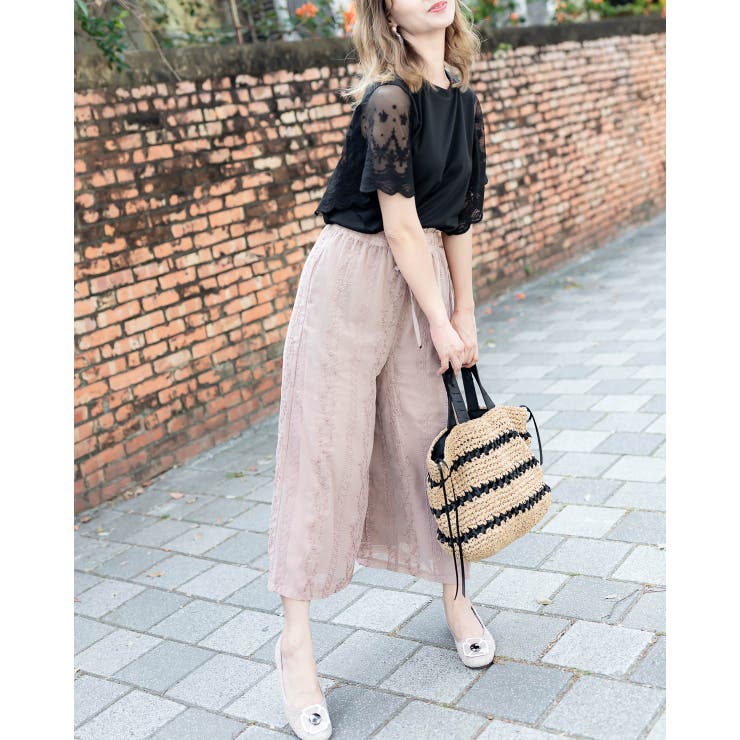 蝶々レーススリーブトップス レーディス フレアスリーブ | Frenchic | 詳細画像18 