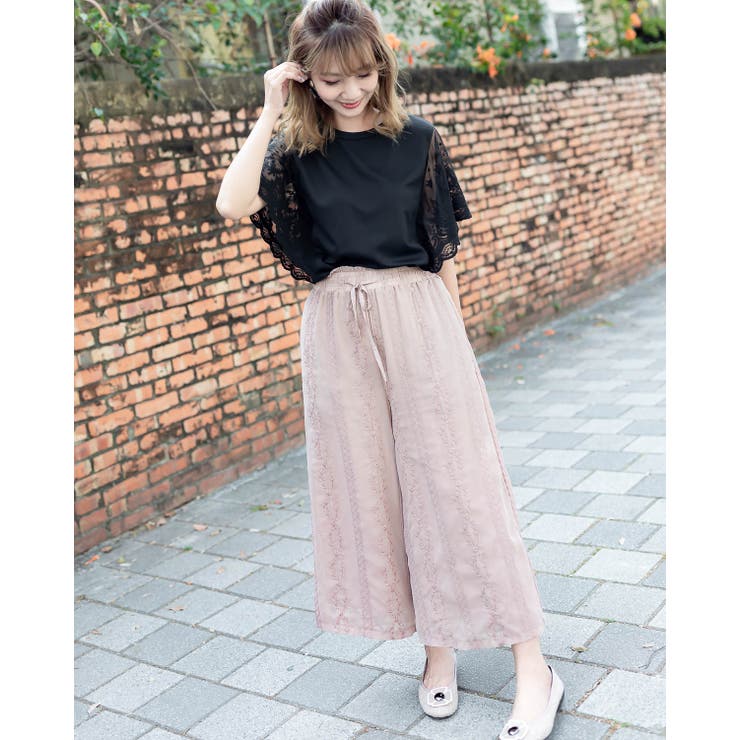 蝶々レーススリーブトップス レーディス フレアスリーブ | Frenchic | 詳細画像20 