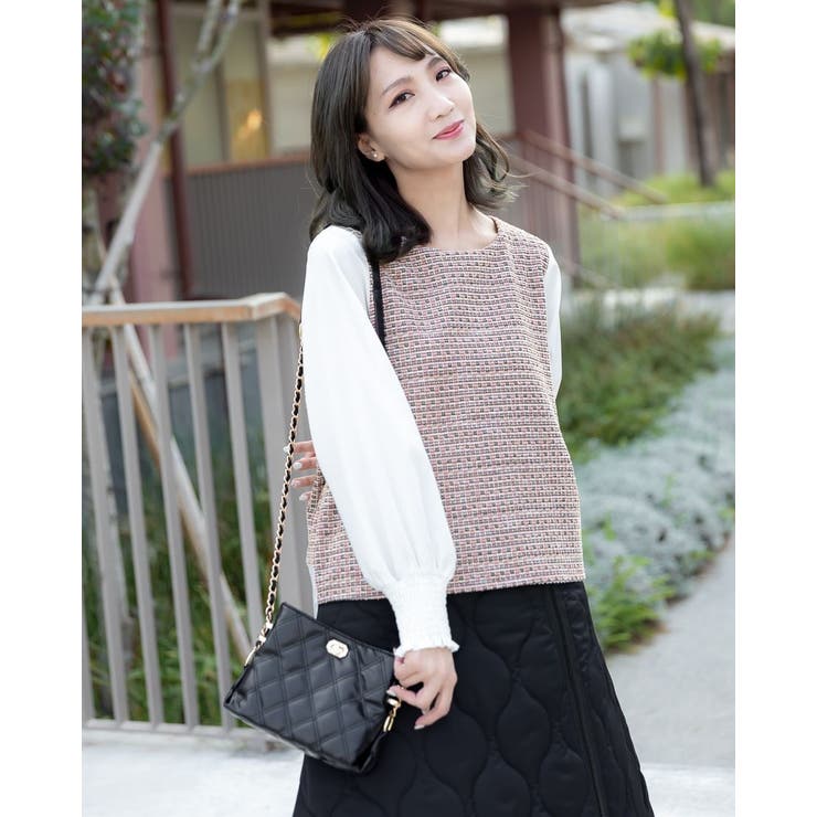 ブラウスレディース長袖 | Frenchic | 詳細画像1 