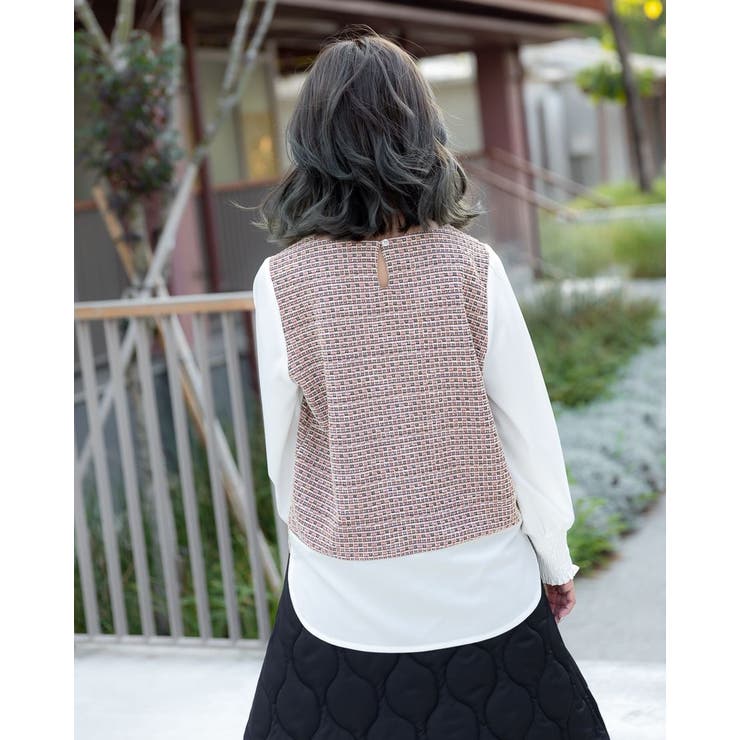 ブラウスレディース長袖 | Frenchic | 詳細画像2 