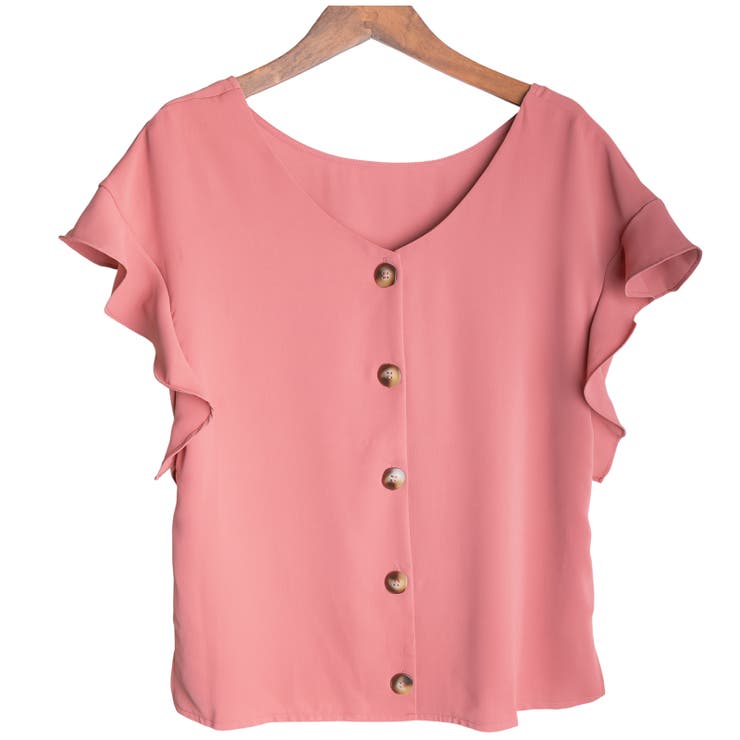 2Way 両面着れるフリルブラウス レーディス | Frenchic | 詳細画像18 