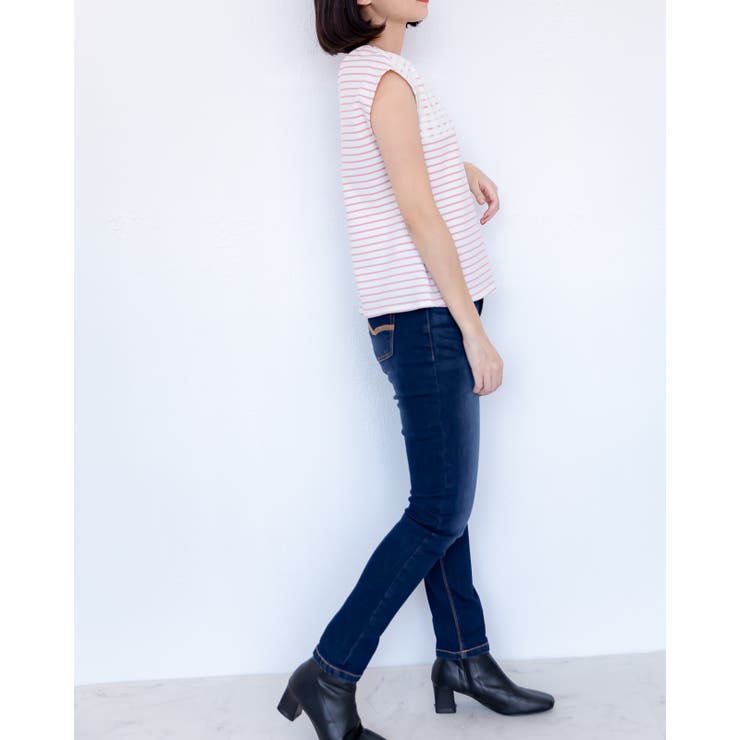 レース２ＷＡＹカットソー レーディス ノースリーブ | Frenchic | 詳細画像21 